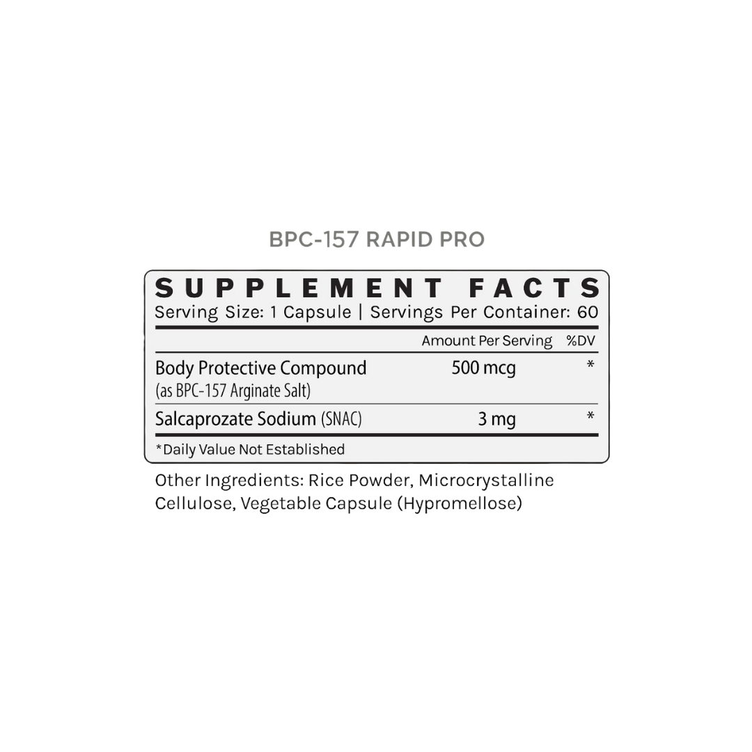 BPC-157 Rapid Pro - 500mcg