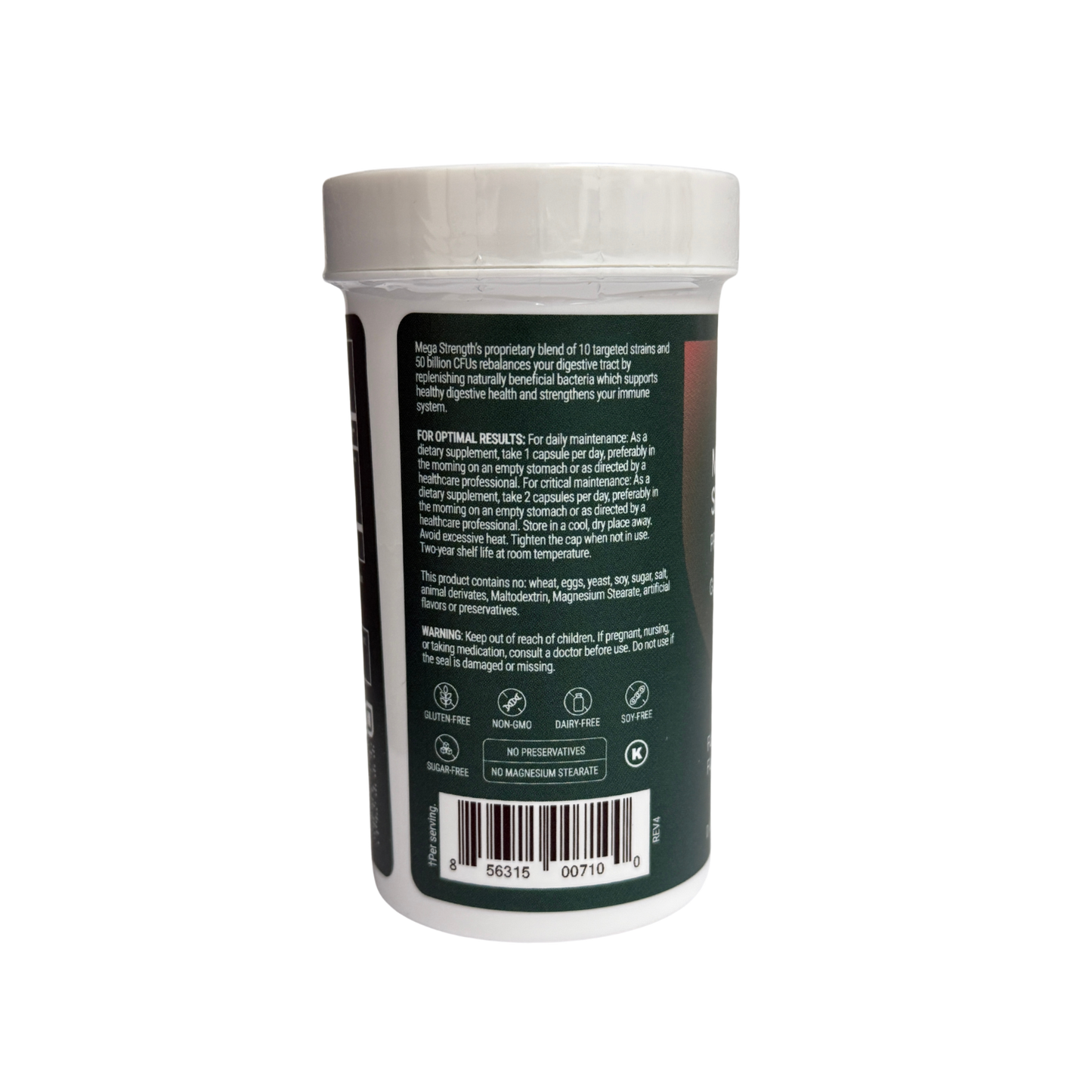 Mega-Strength Probiotic + Prebiotic Fiber®