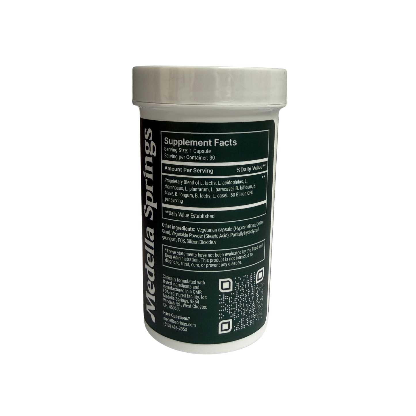 Mega-Strength Probiotic + Prebiotic Fiber®