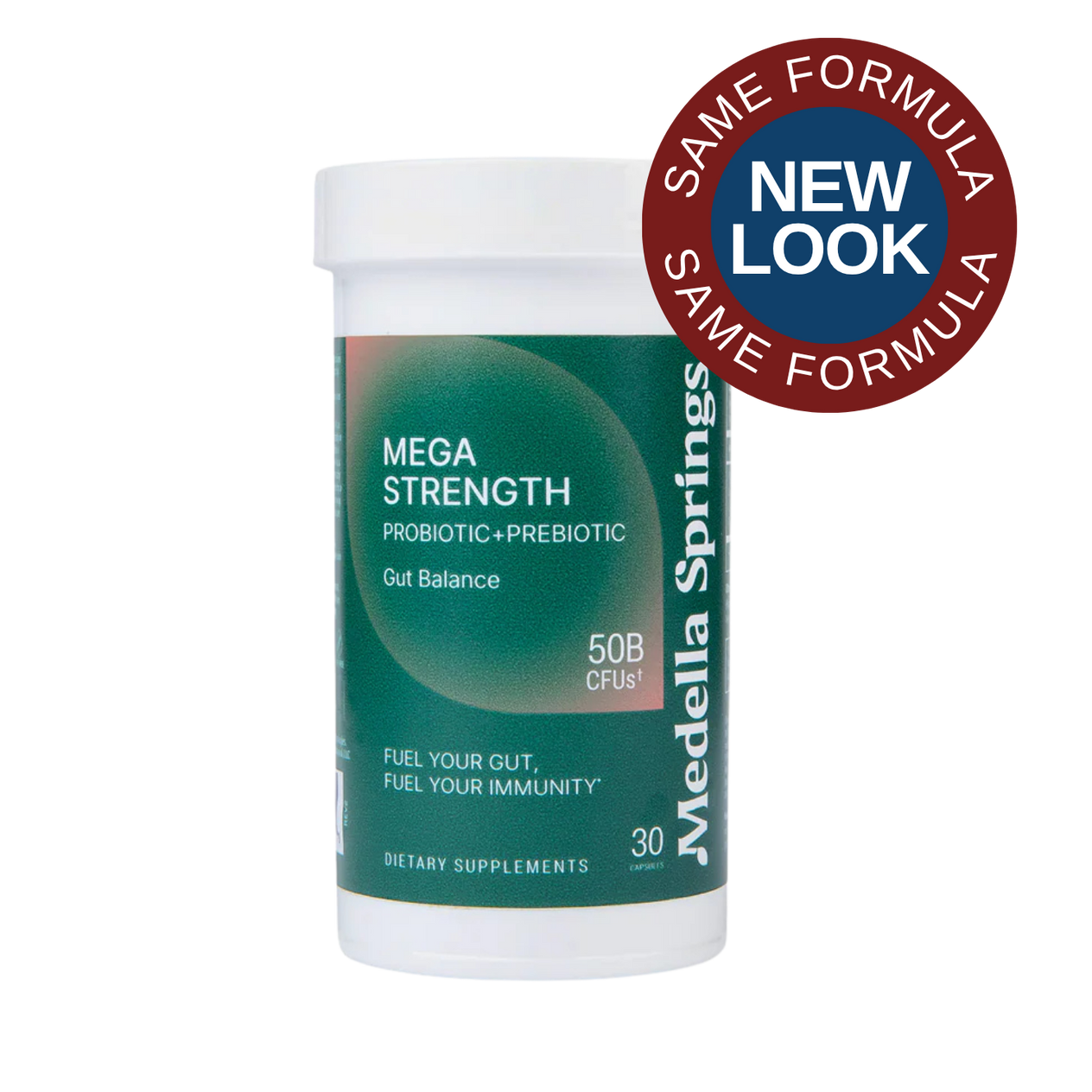 Mega-Strength Probiotic + Prebiotic Fiber®