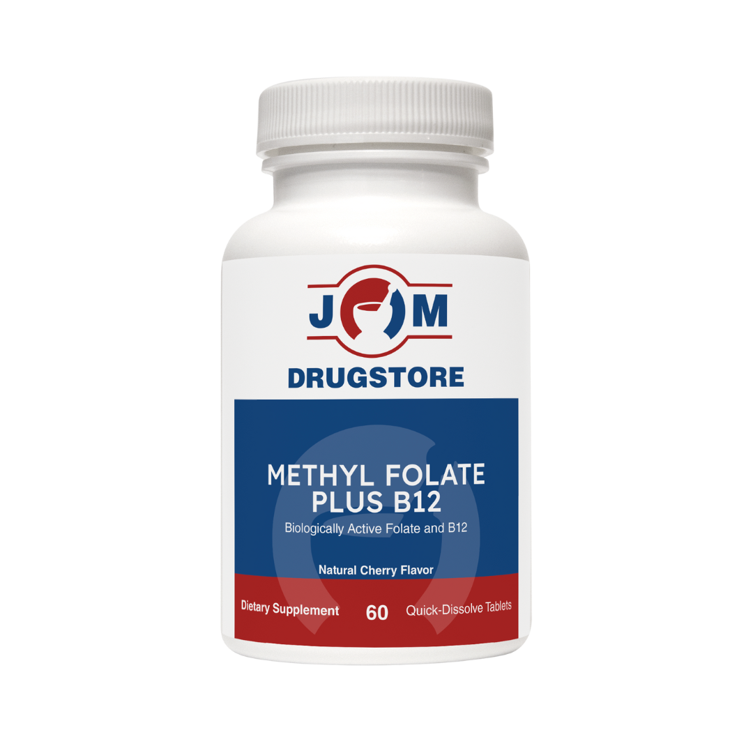 M Folate Methyl Folate Plus B12 – JM Drug Store