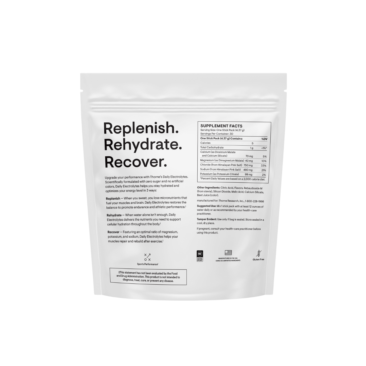 Thorne Daily Electrolytes - Watermelon